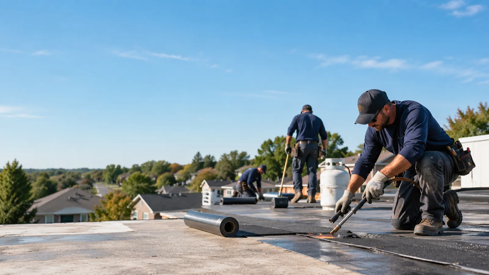 Flat Roof Leak Repair providers in Exeland, WI
